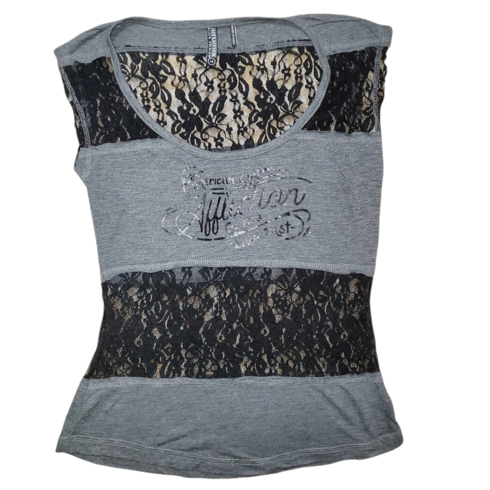 Affliction Black Premium half burn out